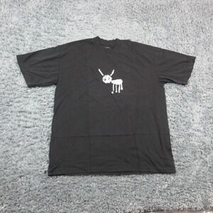 Drake Related Shirt Mens Large Black For All The Dogs Graphic Tee Hip Hop NWOT